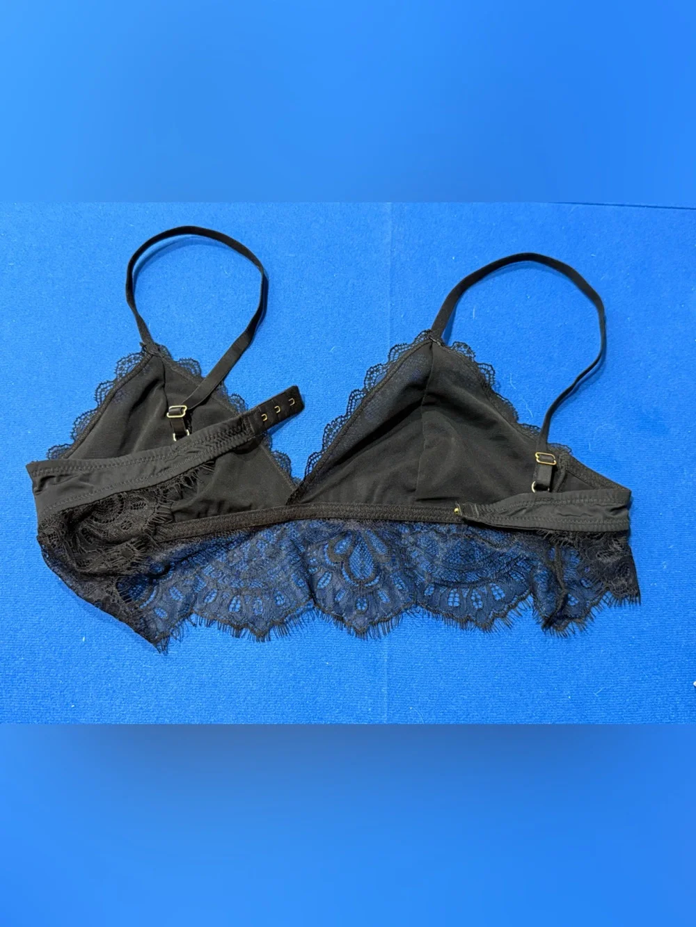 Black Lace Bralette and Bottom - Women Intimates & Sleepwear